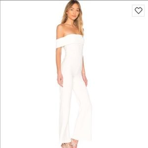 Revolve by the way. Aubrey Off Shoulder Jumpsuit